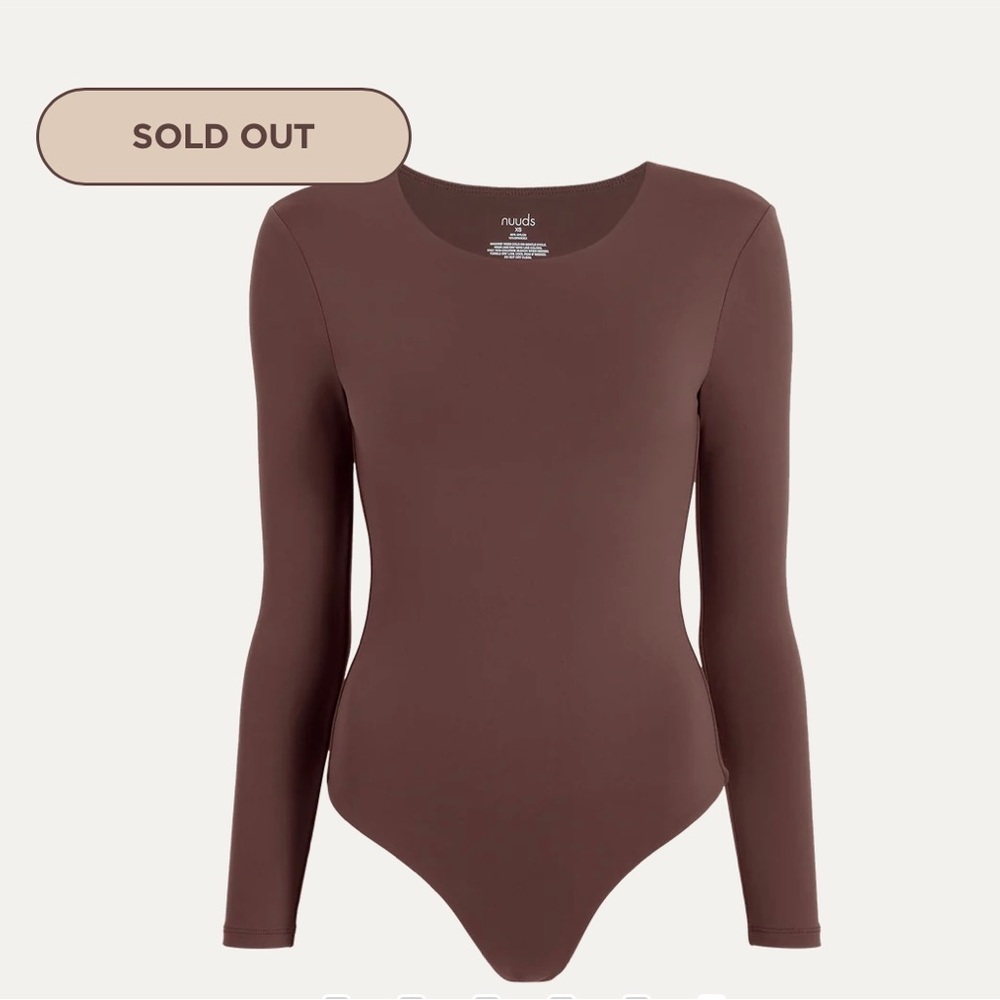 NUUDS Coffee Bodysuit